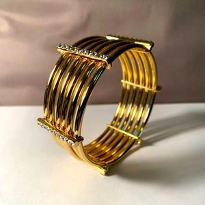 Gold colored bracelet